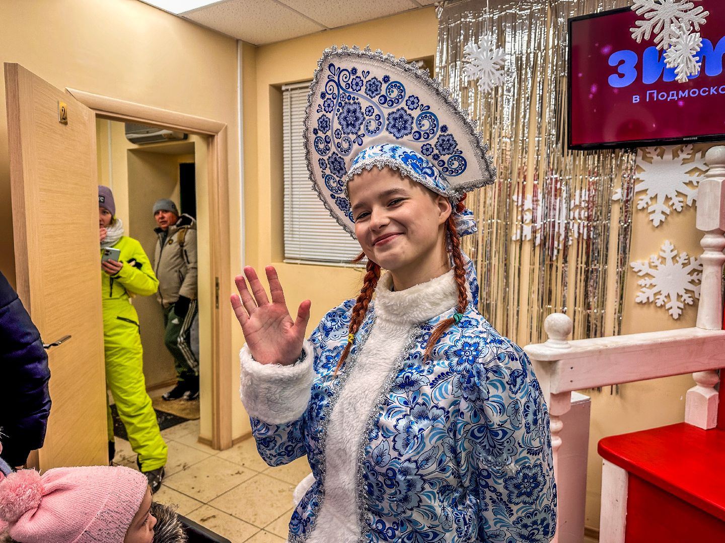 Клин, общество, культура, зима, зима в подмосковье,