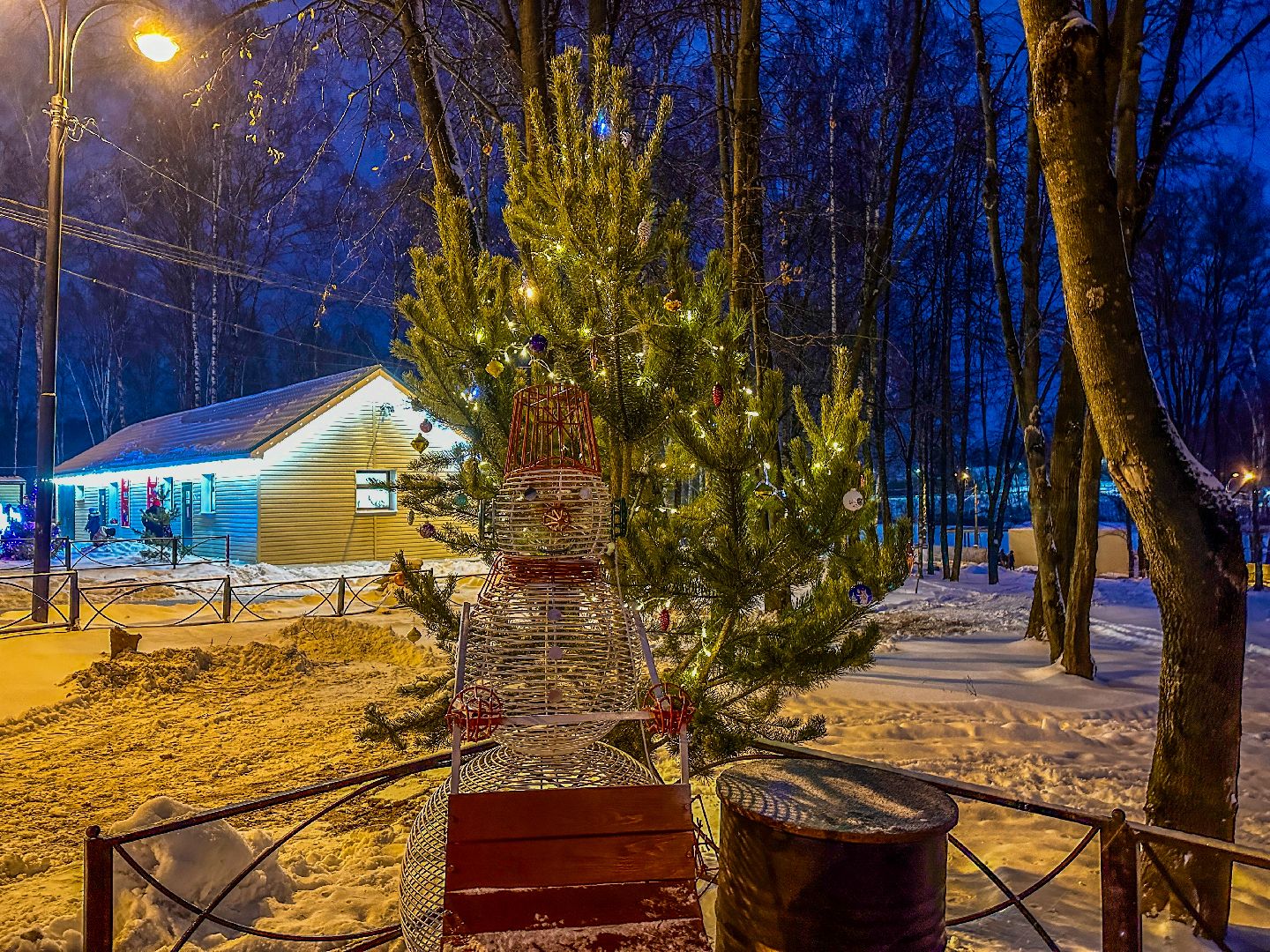 Клин, общество, культура, зима, зима в подмосковье,