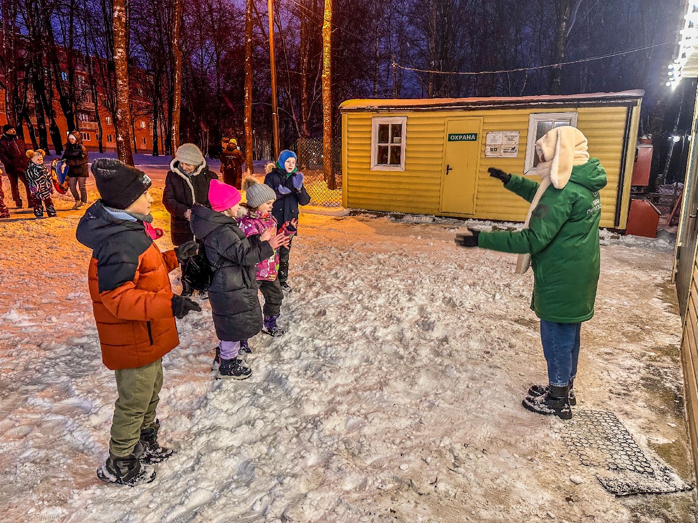 Клин, общество, культура, зима, зима в подмосковье,