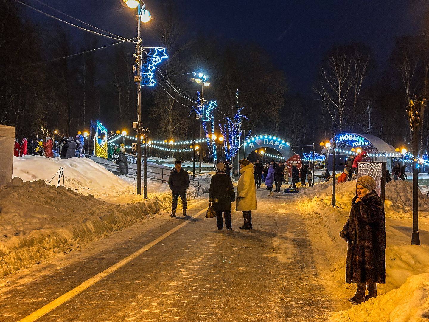 Клин, зима, общество, культура, зима в подмосковье,