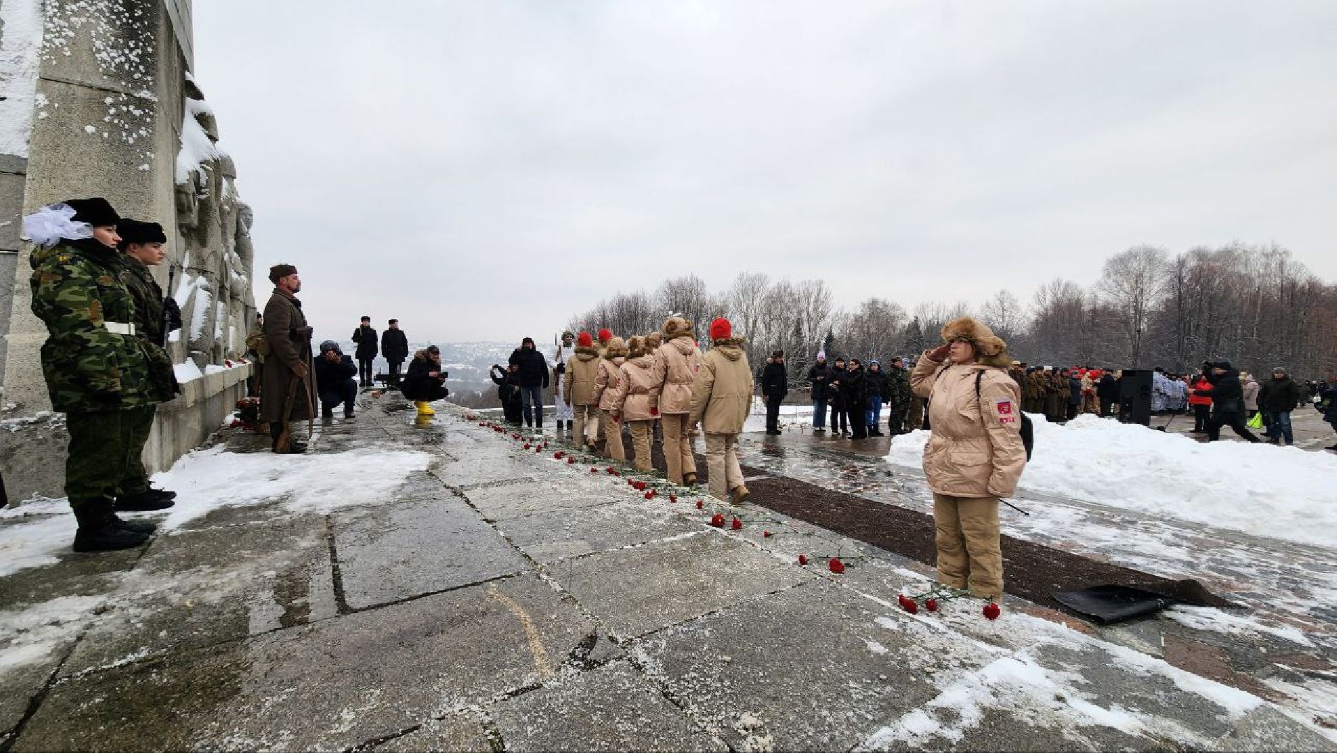 Дмитров, Перемиловская высота, Битва под Москвой,