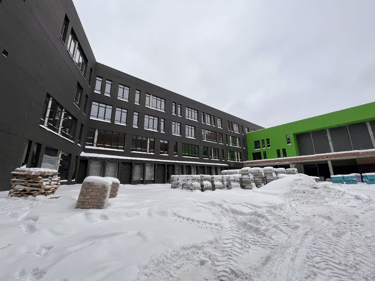 красногорск, строительство, школа, отрада,