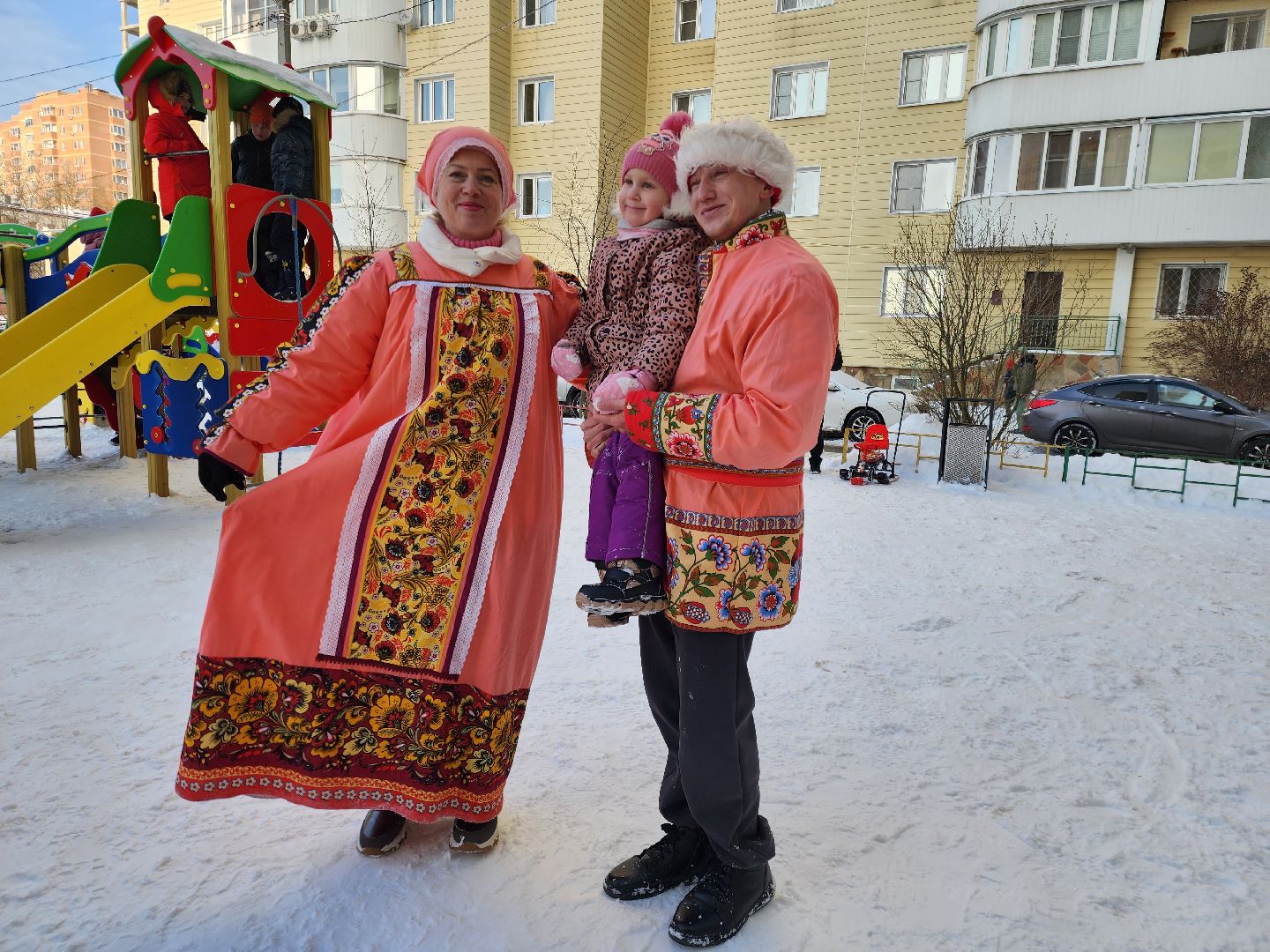 Звенигород, Зимние забавы, Зима в Подмосковье, Праздник двора,