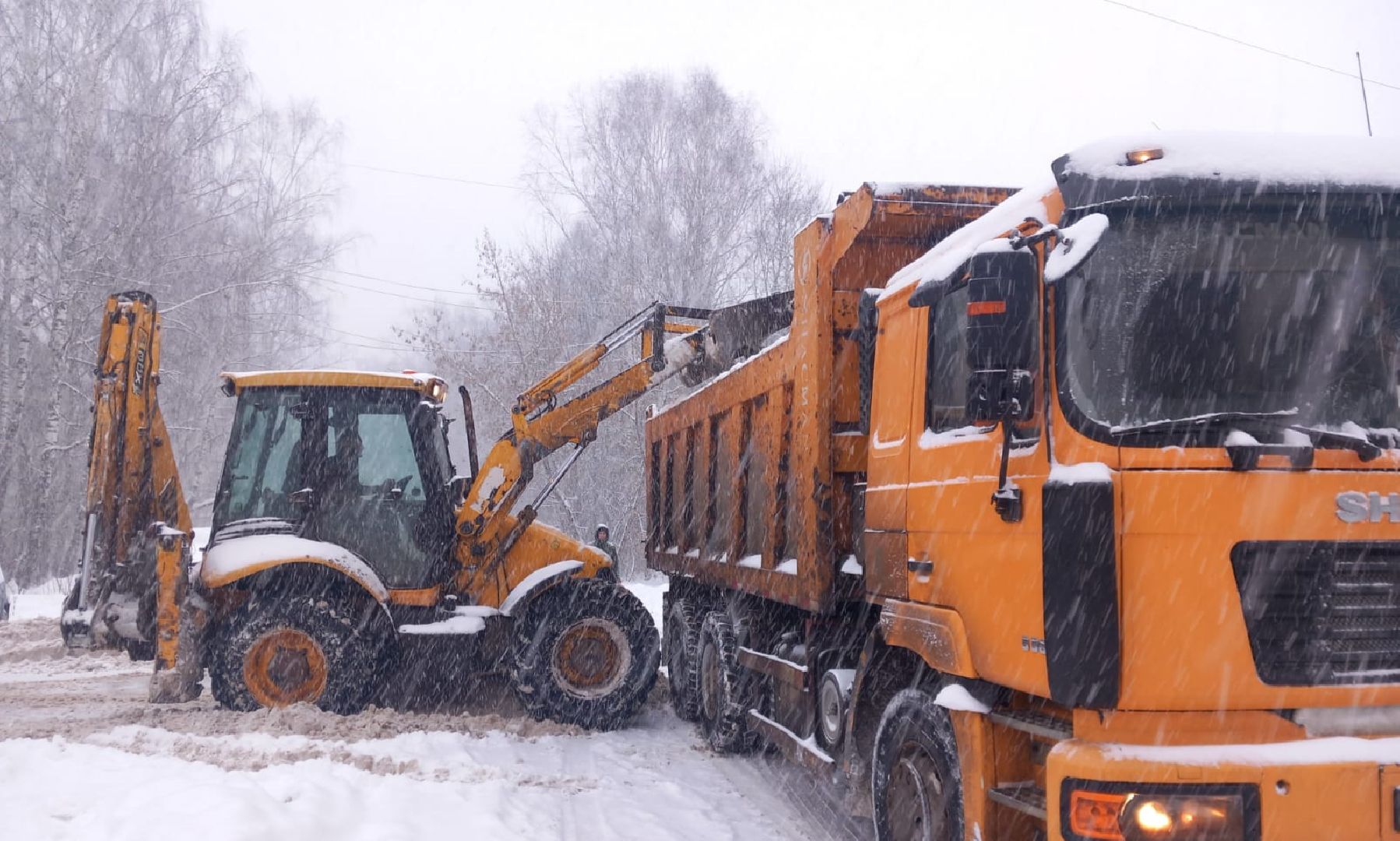 снегоуборка, Коммунальная техника, снегопад, наро-фоминск,