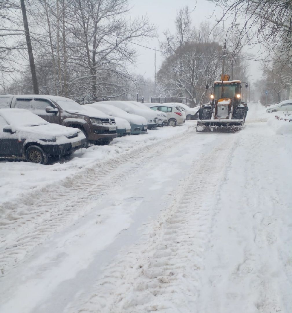 снегоуборка, Коммунальная техника, снегопад, наро-фоминск,
