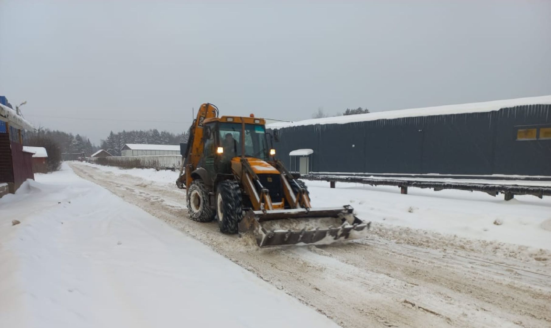 снегоуборка, Коммунальная техника, снегопад, наро-фоминск,