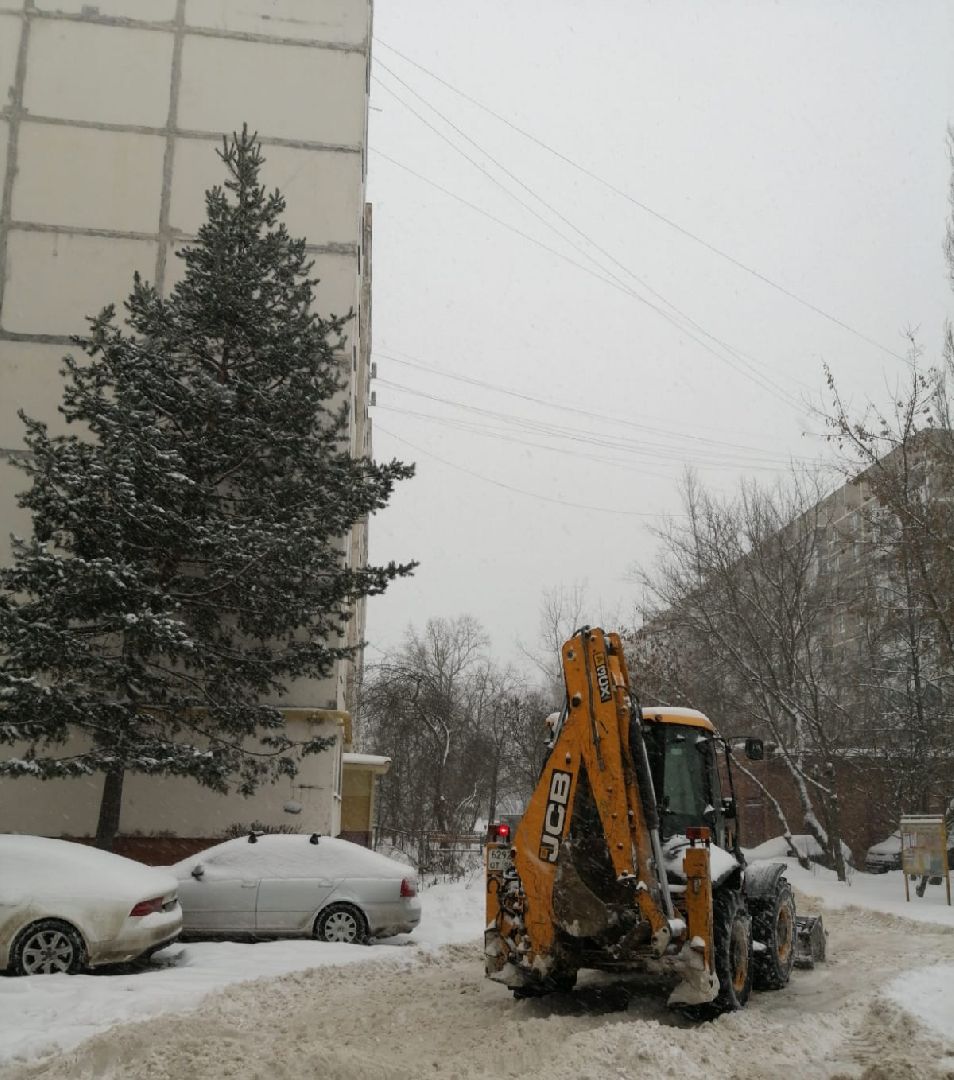 снегоуборка, Коммунальная техника, снегопад, наро-фоминск,