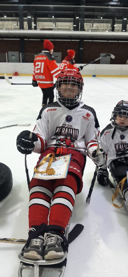 Подольск, дети с овз, Адаптивный хоккей, shaman, протез,