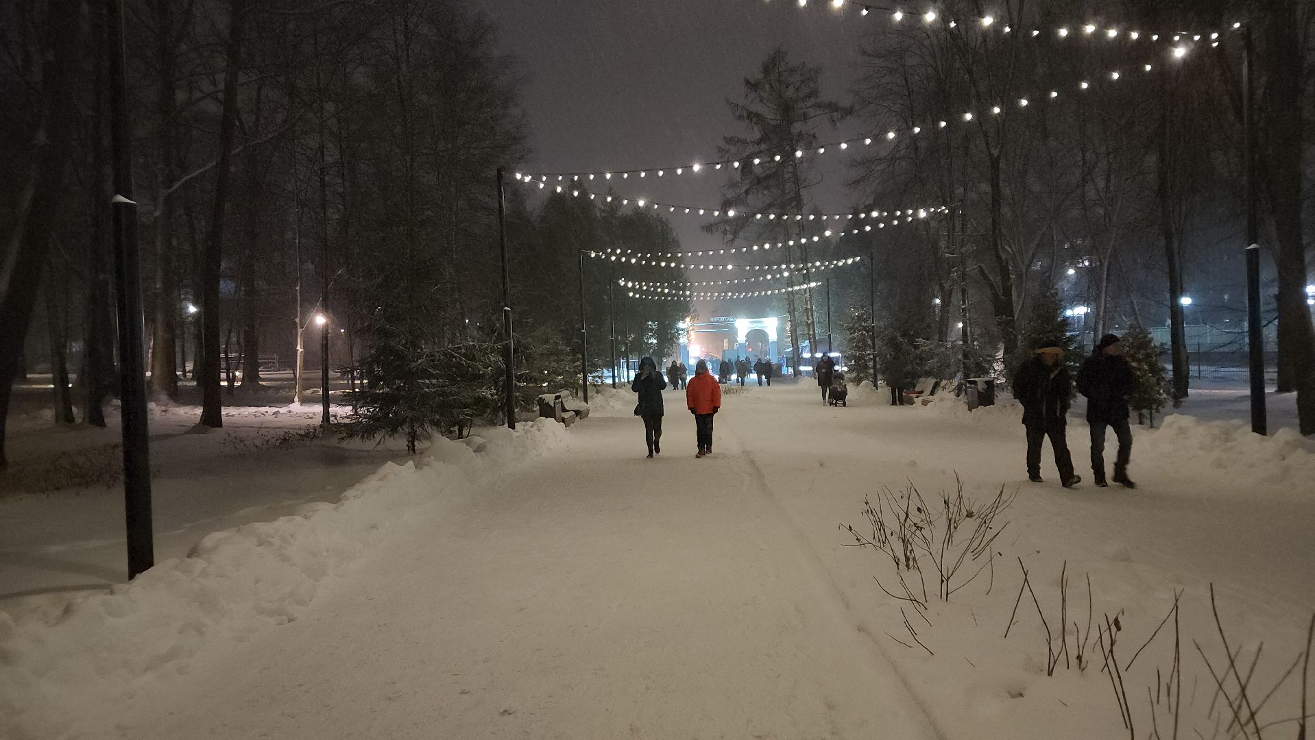 ступино, зима в подмосковье, резиденция деда мороза,