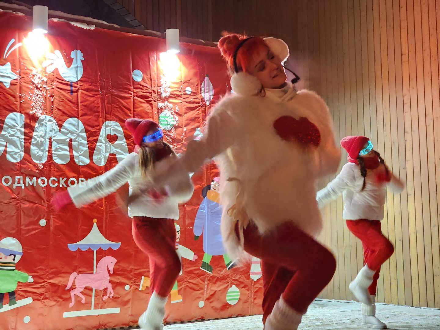 ступино, зима в подмосковье, резиденция деда мороза,