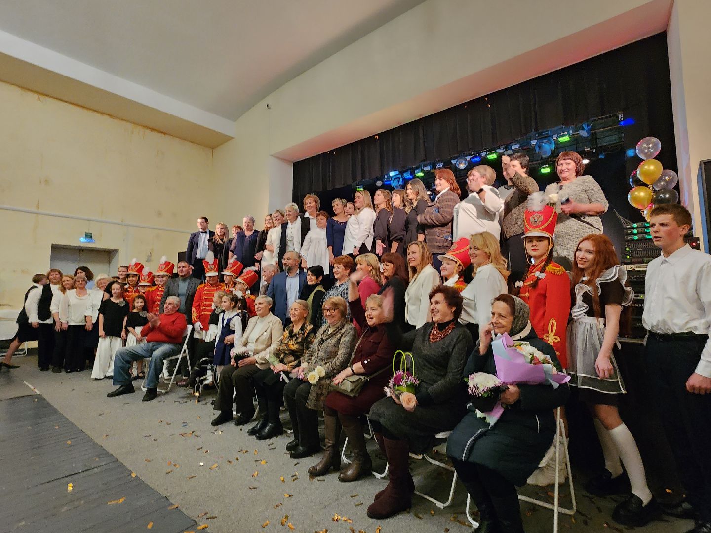 серпухов, поселок пролетарский, школа, юбилей школы, образование,