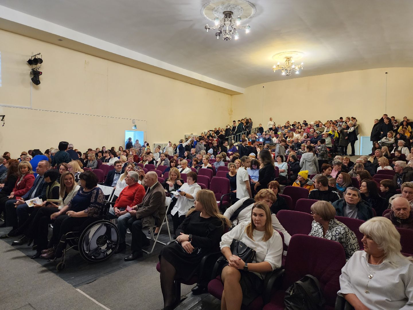 серпухов, поселок пролетарский, школа, юбилей школы, образование,