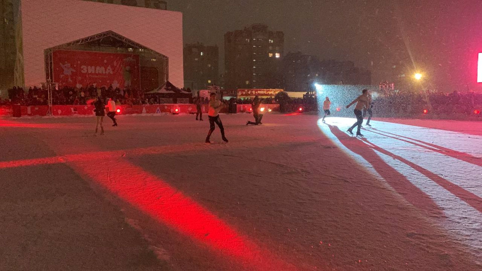долгопрудный, каток, центральный парк, Ледовое шоу Авербуха, владислав юдин,