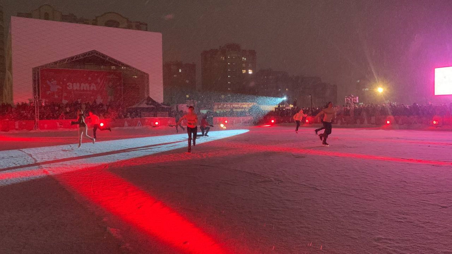 долгопрудный, каток, центральный парк, Ледовое шоу Авербуха, владислав юдин,