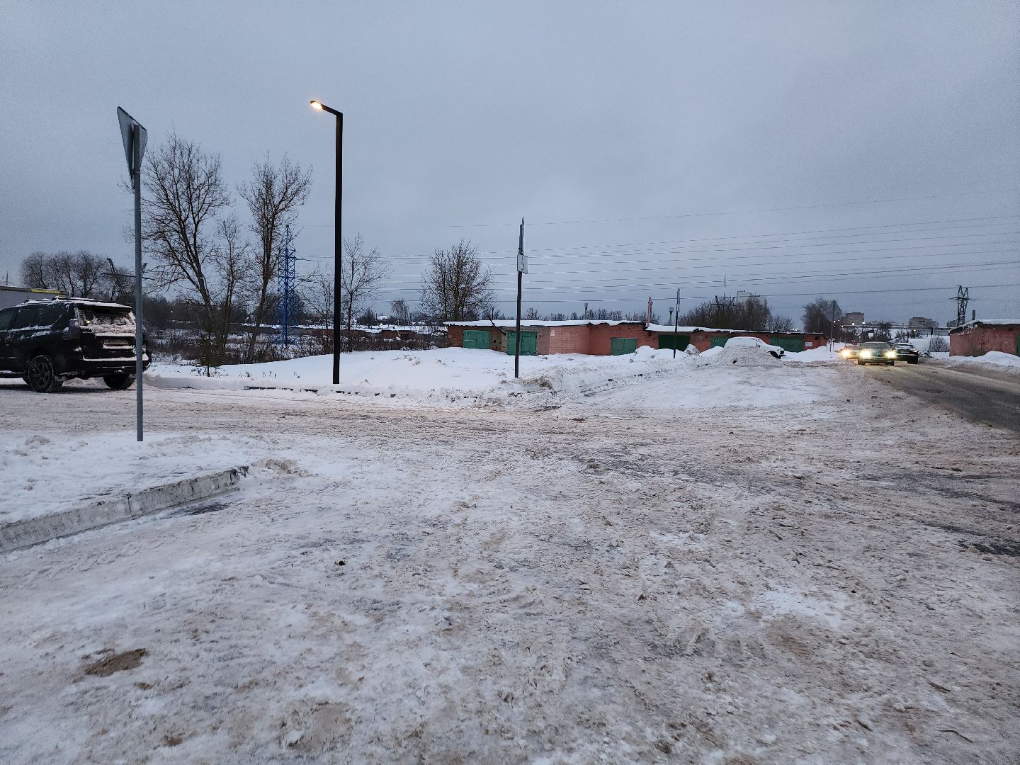 серпухов, подмосковье, убирают снег, благоустройство,