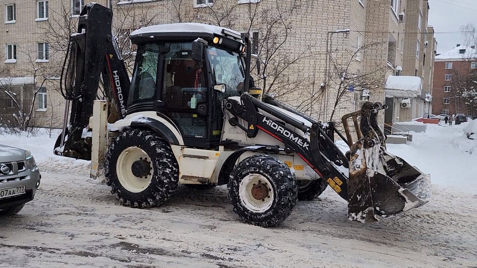 Одинцово, снег, содержание территорий, жкх,