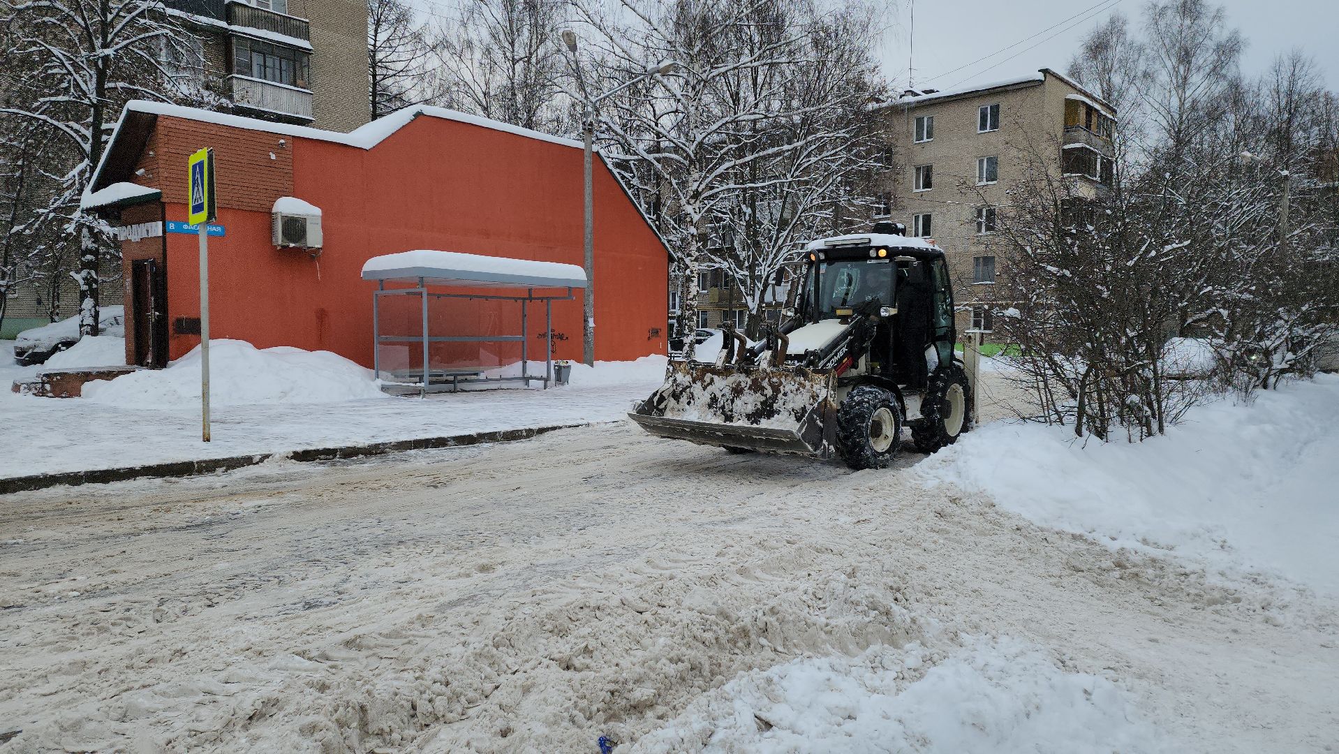 Одинцово, снег, содержание территорий, жкх,