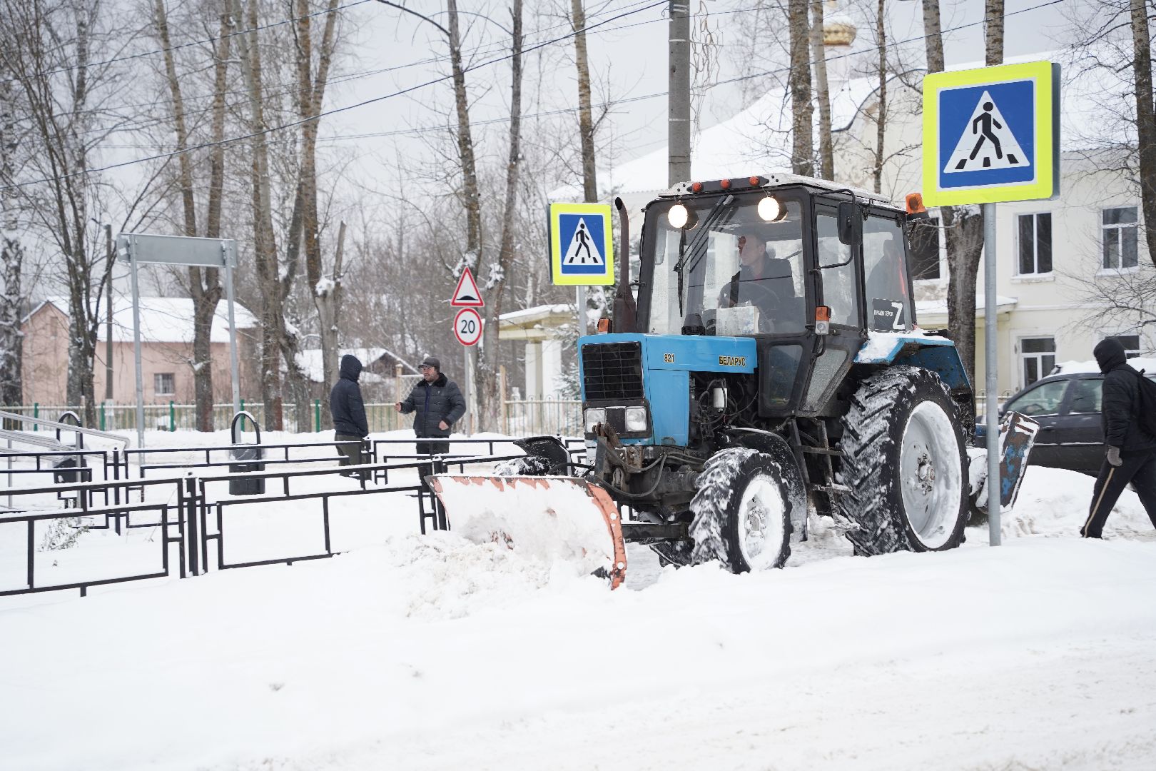 Рошаль, снегоуборка, снегоуборочная техника, СДХиБ, Большая Шатура,
