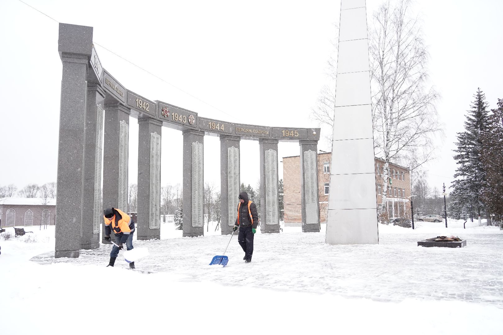 Рошаль, снегоуборка, снегоуборочная техника, СДХиБ, Большая Шатура,