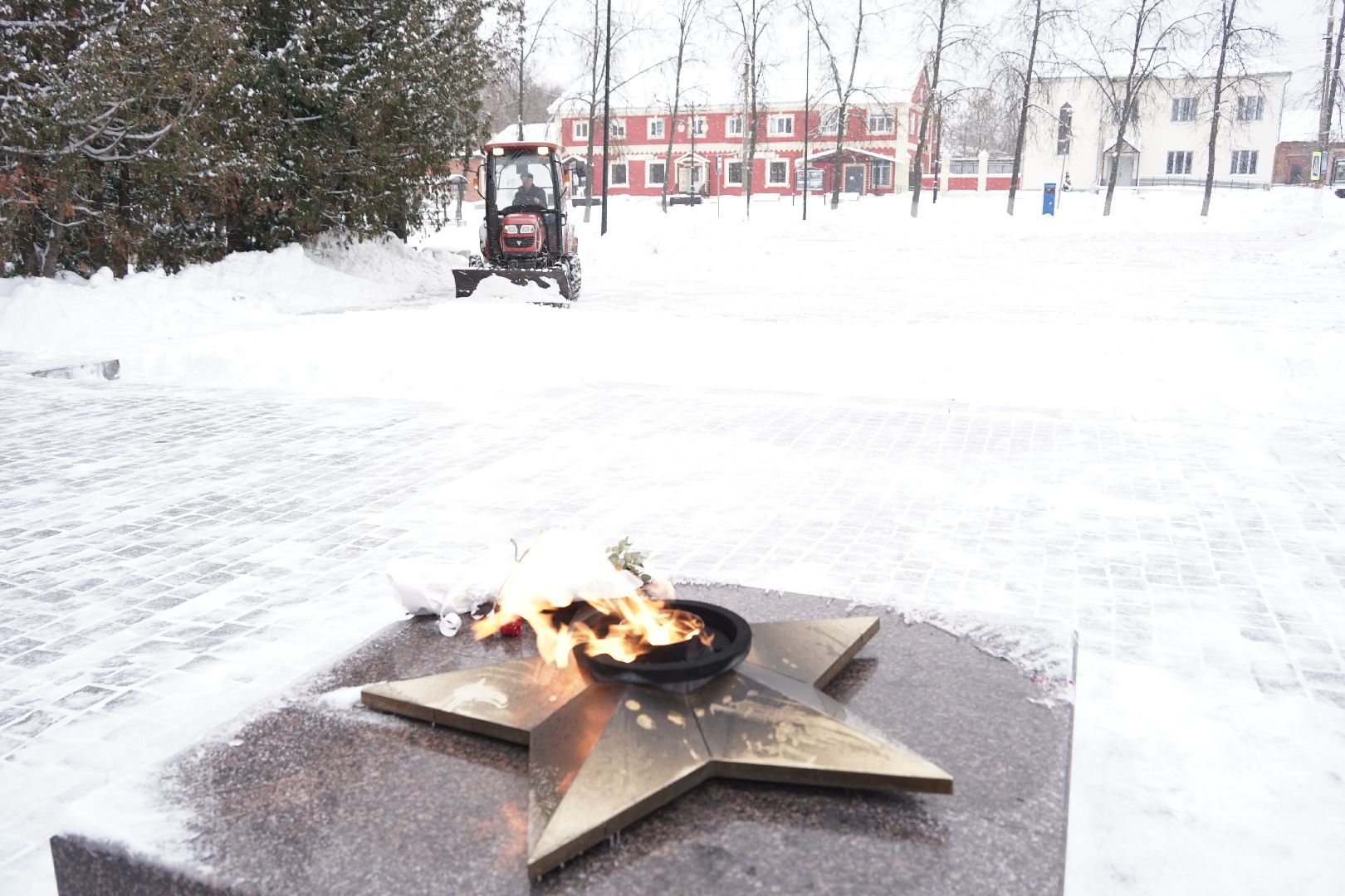 Рошаль, снегоуборка, снегоуборочная техника, СДХиБ, Большая Шатура,