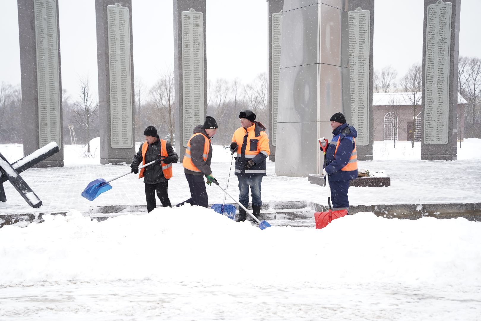 Рошаль, снегоуборка, снегоуборочная техника, СДХиБ, Большая Шатура,