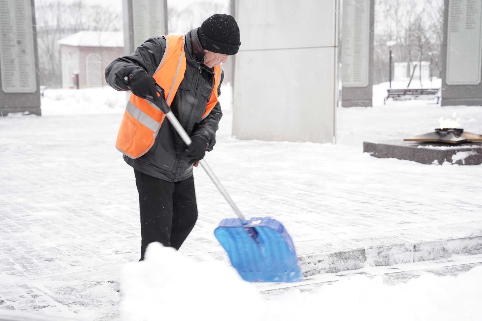 Рошаль, снегоуборка, снегоуборочная техника, СДХиБ, Большая Шатура,