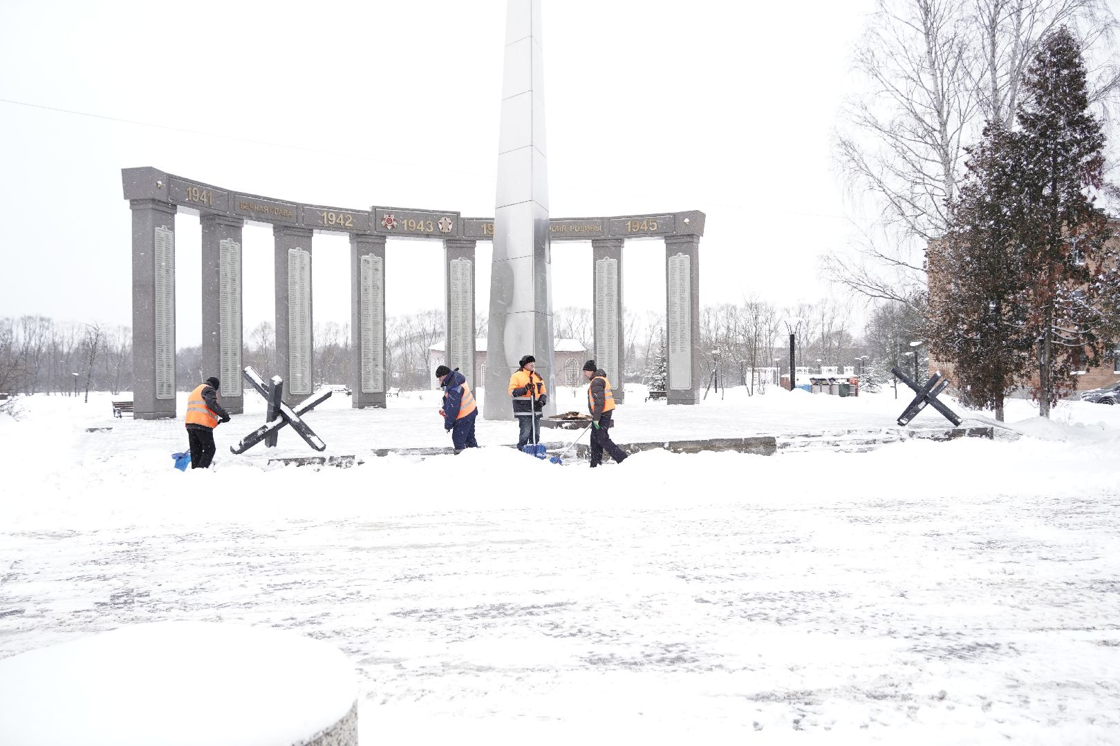Рошаль, снегоуборка, снегоуборочная техника, СДХиБ, Большая Шатура,