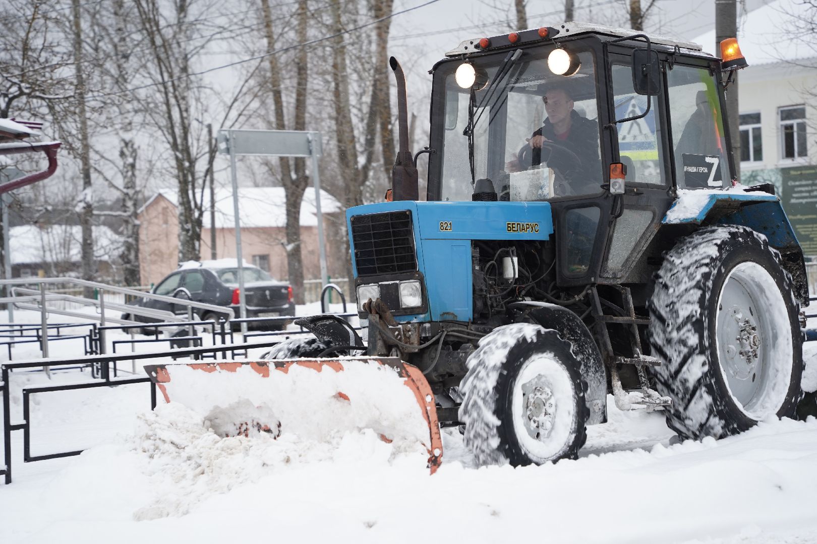 Рошаль, снегоуборка, снегоуборочная техника, СДХиБ, Большая Шатура,