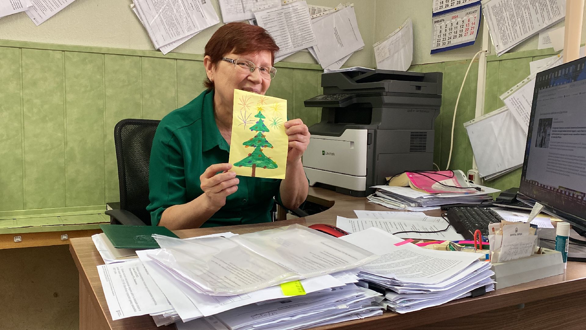 волоколамск, лес,лесничий, дед мороз, почта деда мороза, почта деду морозу,