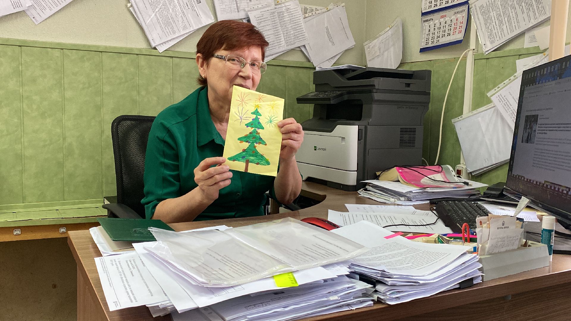 волоколамск, лес,лесничий, дед мороз, почта деда мороза, почта деду морозу,