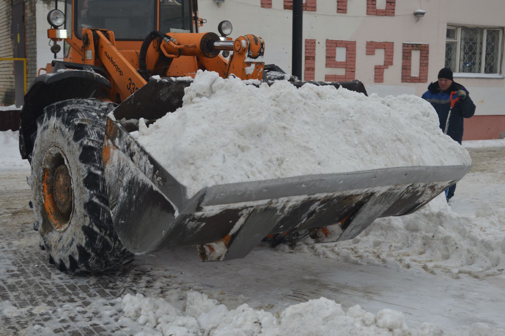 шатура, уборка снега, городской округ люди, борьба со снегом, чп, замело,