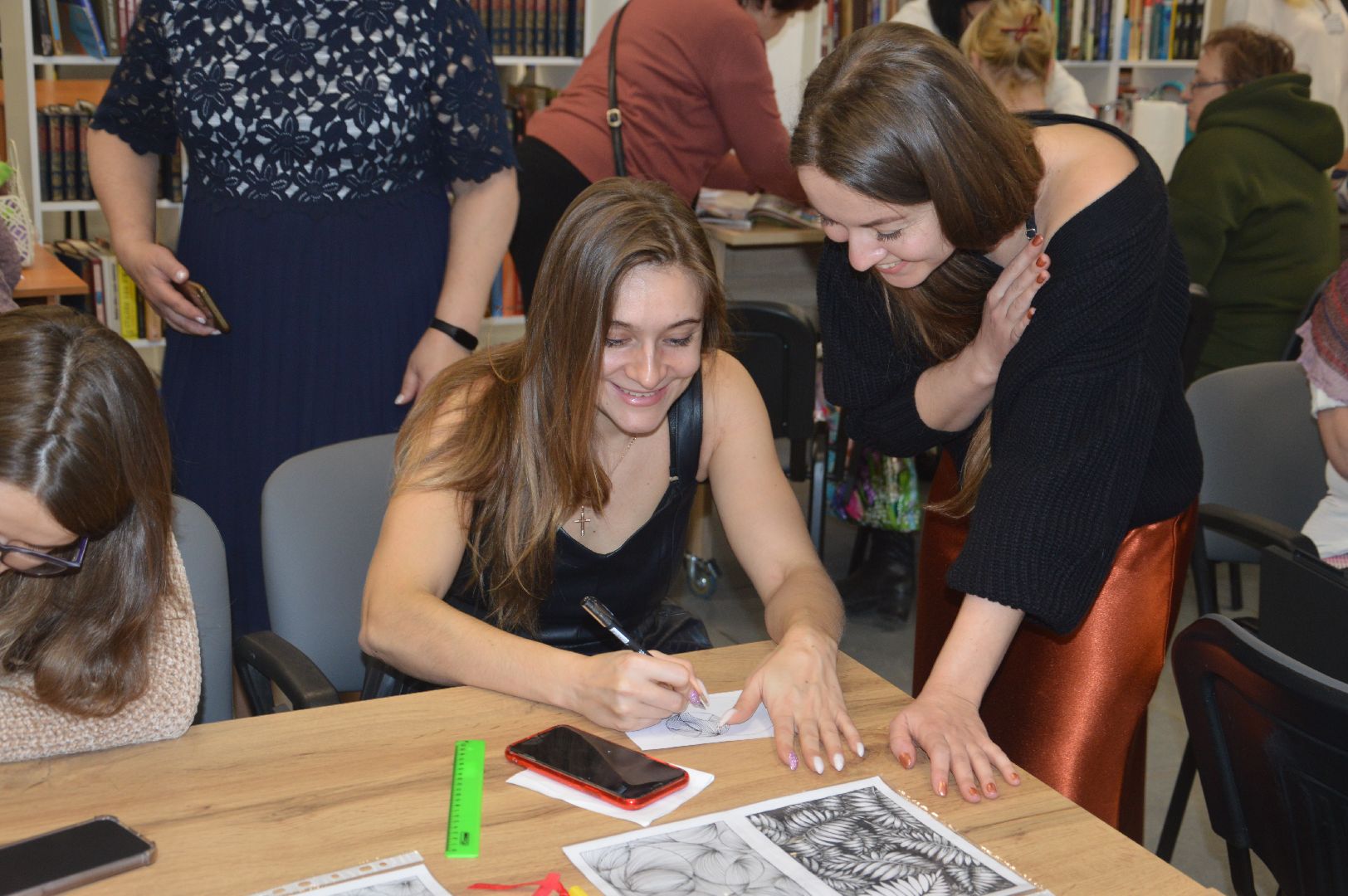 шатура, арттерапия, зентангл, медитация, рисование, техника рисования,