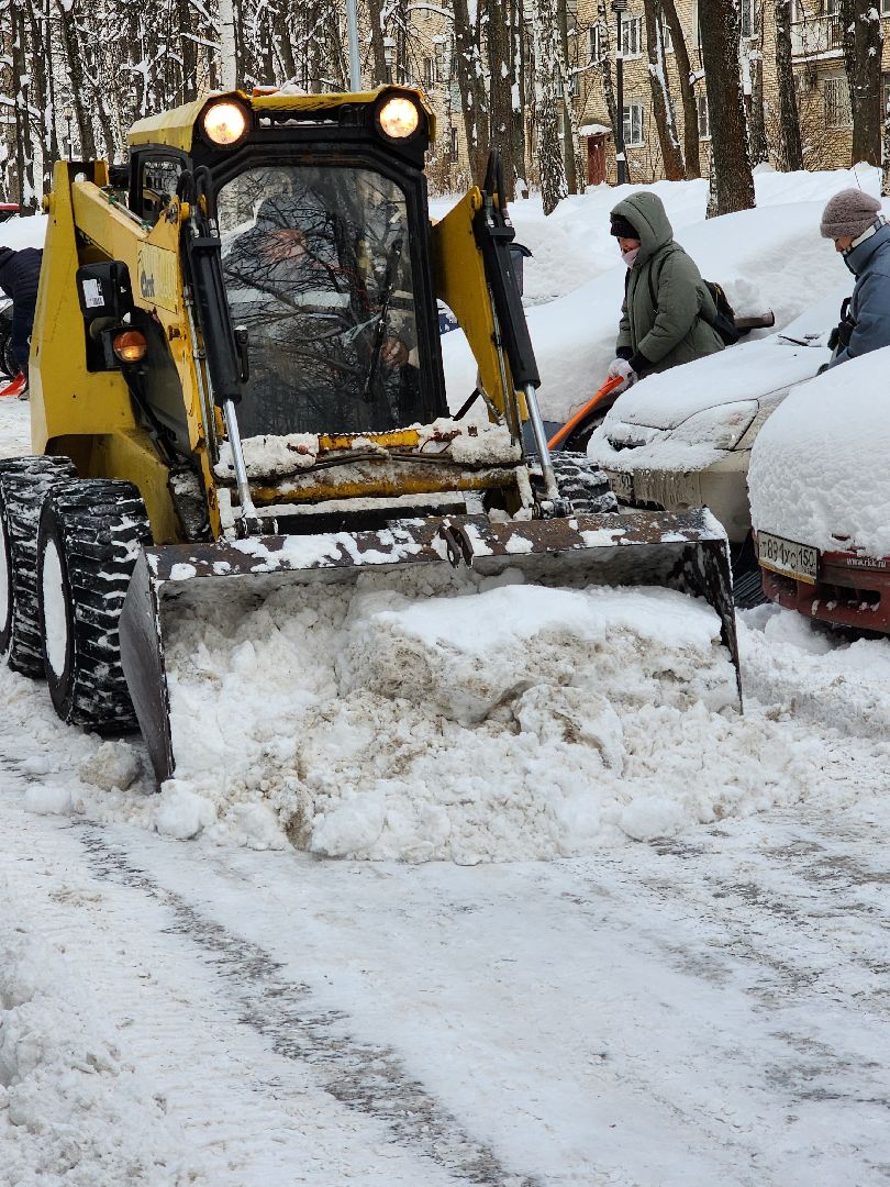 снегопад, снегоуборка, снегоуборочная техника,