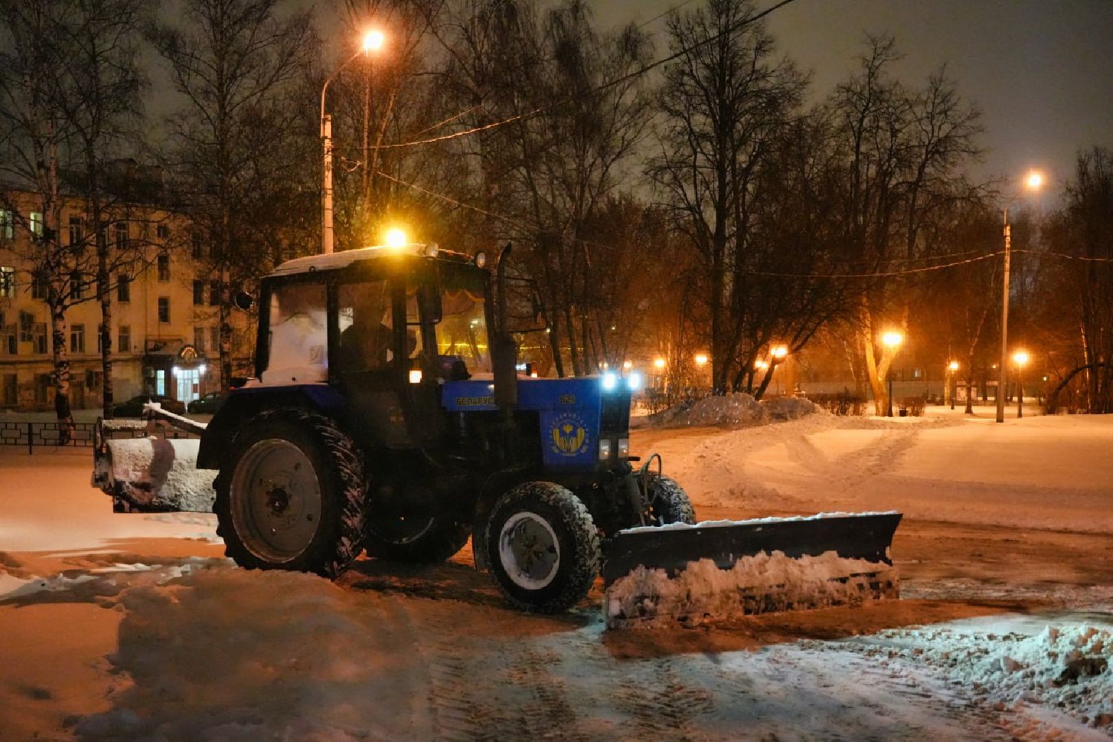 Сергиев Посад, Снег, Снегопад, Погода, Уборка, Коммунальные службы, Коммунальщики, ЖКХ,
