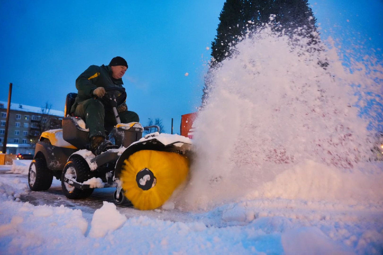 Сергиев Посад, Снег, Снегопад, Погода, Уборка, Коммунальные службы, Коммунальщики, ЖКХ,