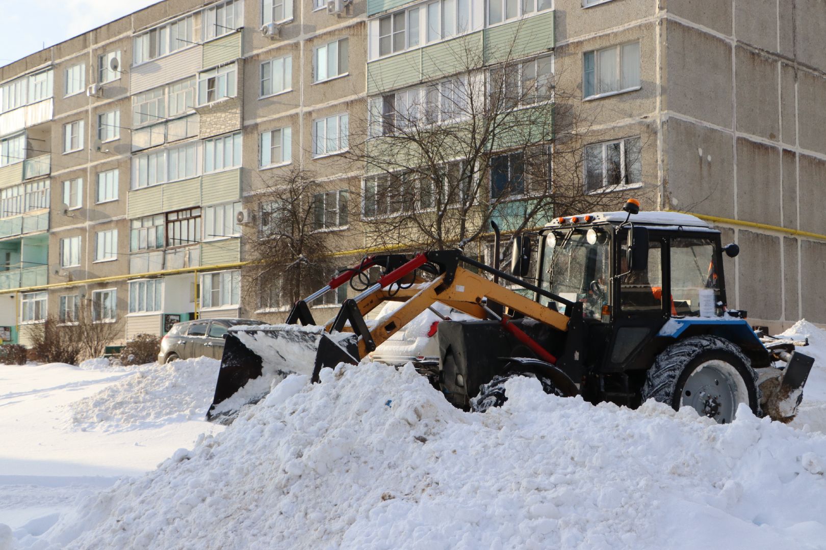 снегопад, Серебряные Пруды, ликвидация последствий снегопада, благоустройство, дворы, дороги,