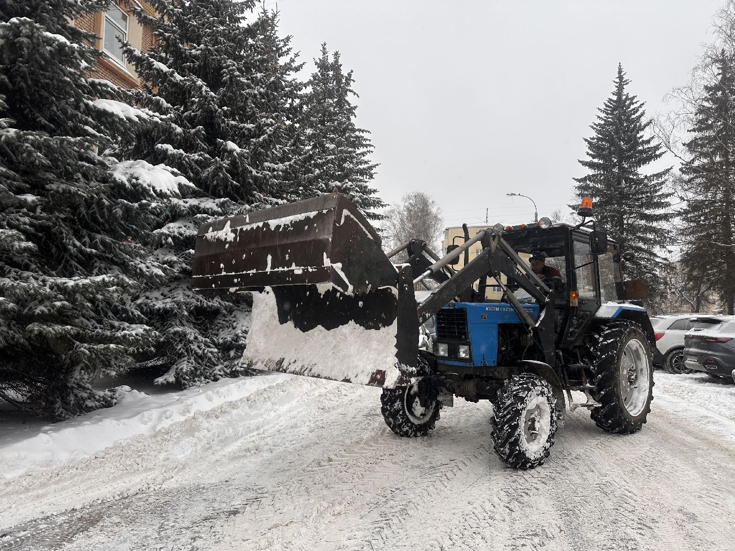 Клин, общество, ЖКХ, уборка дорог, зима,