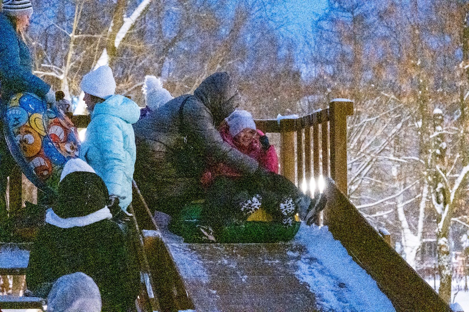 лыткарино, елки, горки,