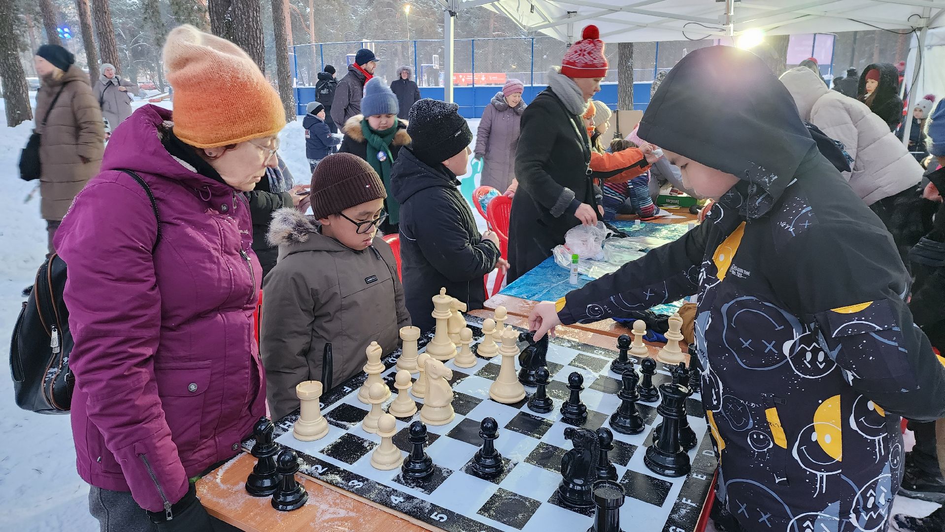 зима в подмосковье, новый год, открытие сезона,