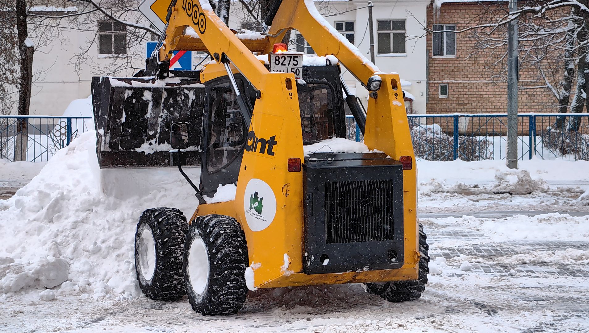 снегопад, непогода, дороги, тротуары, техника, жкх,
