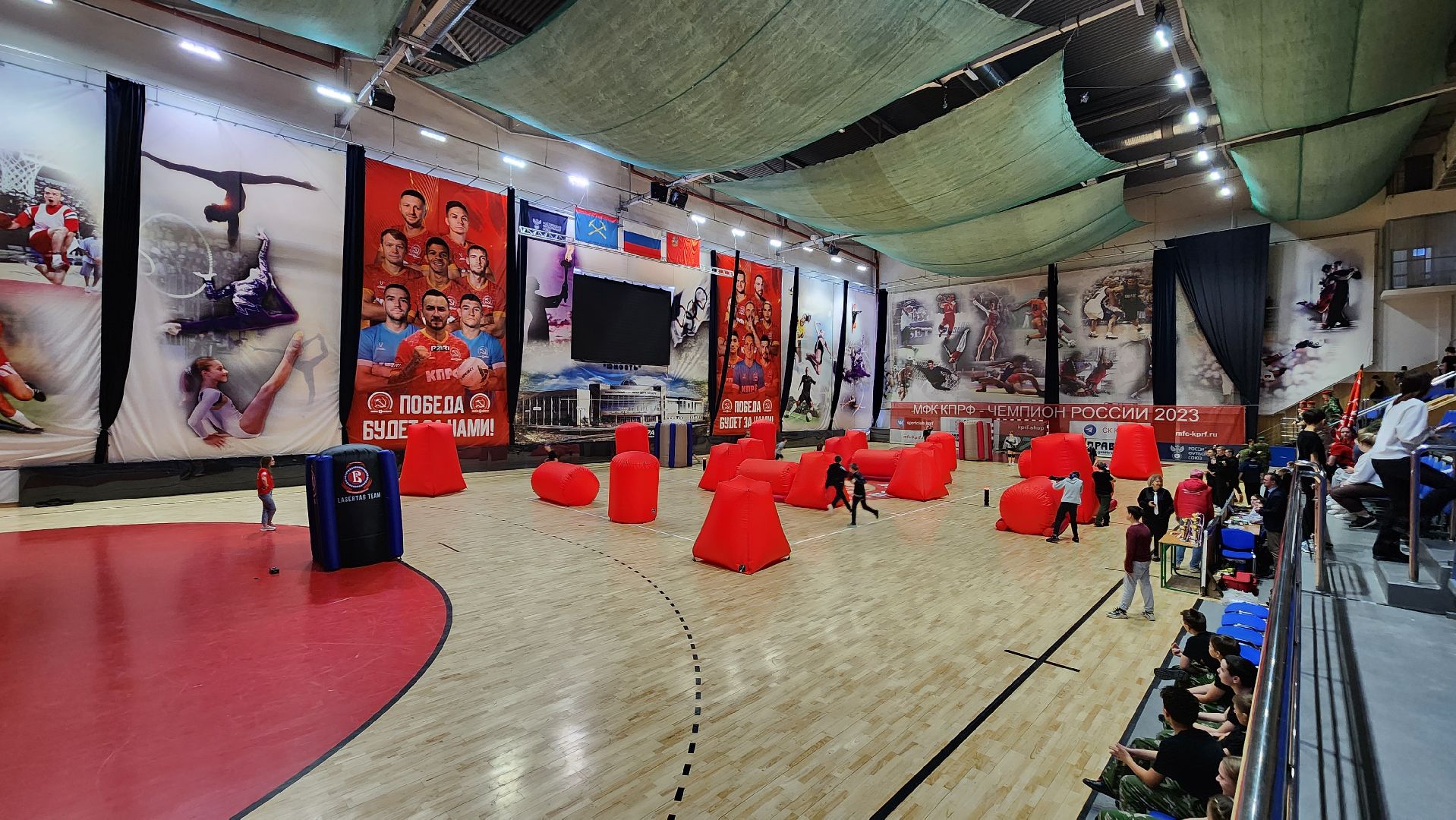 подольск, лазертаг, юнармейцы,