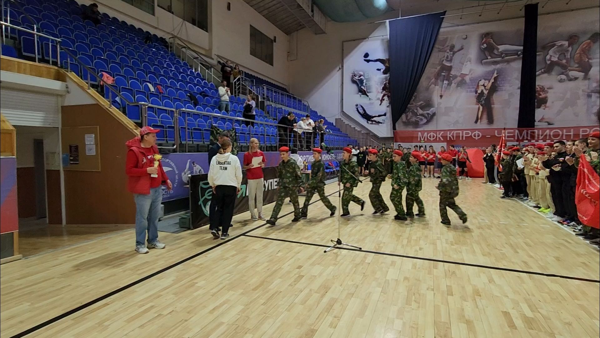 подольск, лазертаг, юнармейцы,