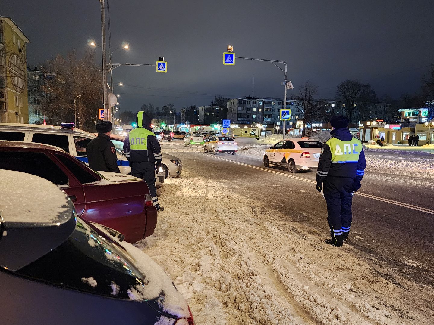 серпухов, рейд безопасности, ГИБДД, пешеходные переходы, полиция,