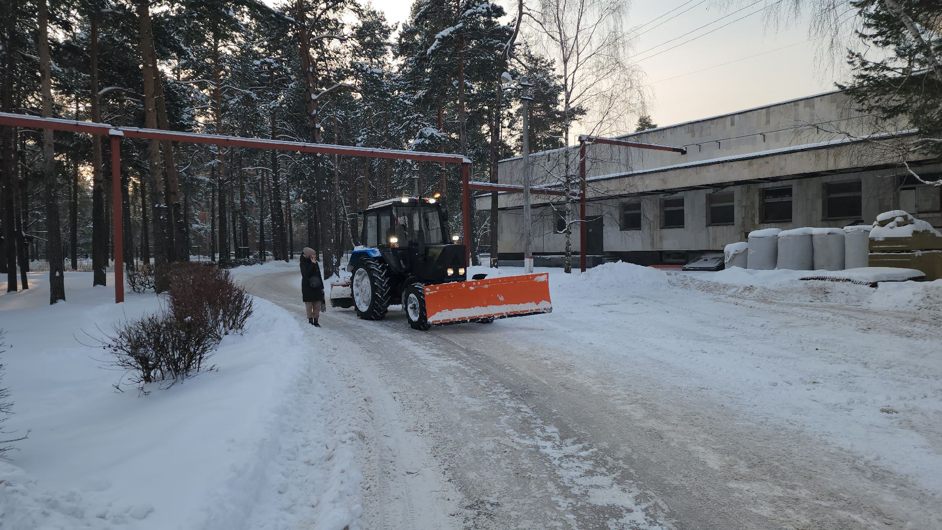 Никитин, снегопад, уборка, МБУ Городское хозяйство,