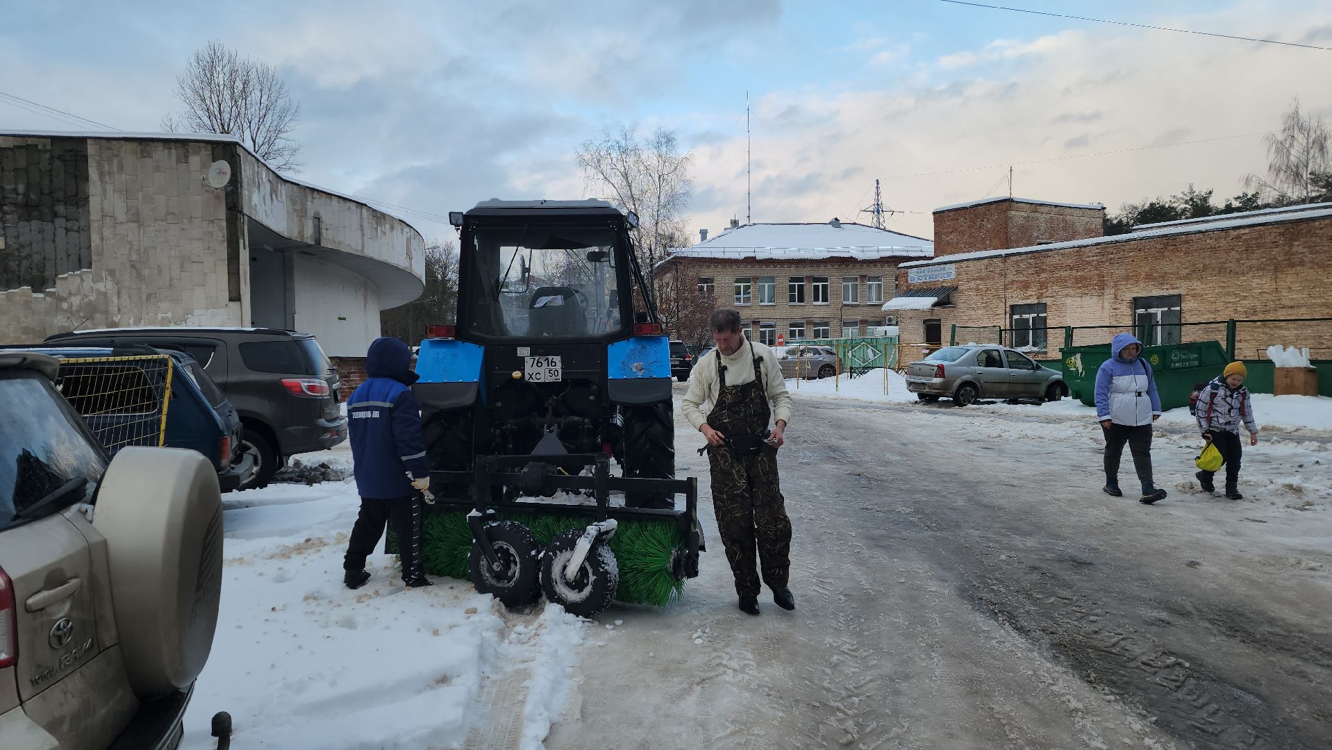 Никитин, снегопад, уборка, МБУ Городское хозяйство,