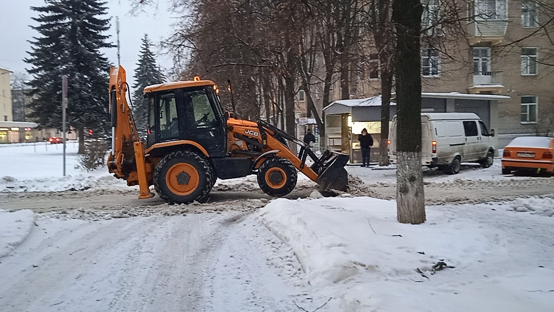 Никитин, снегопад, уборка, МБУ Городское хозяйство,