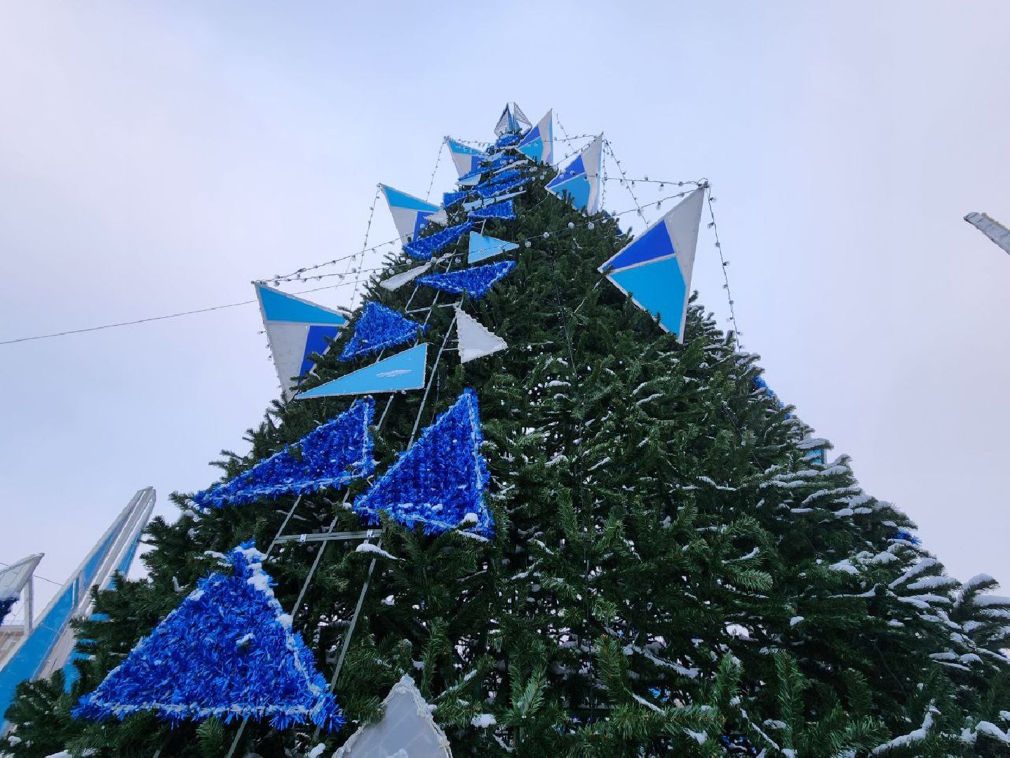 мытищи, зима в подмосковье, ёлка, новый год, администрация,