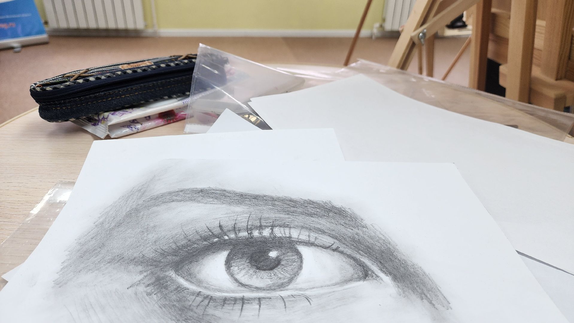 подмосквье, городской округ пушкинский, Ивантеевка, активное долголетие, живопись, волонтер,