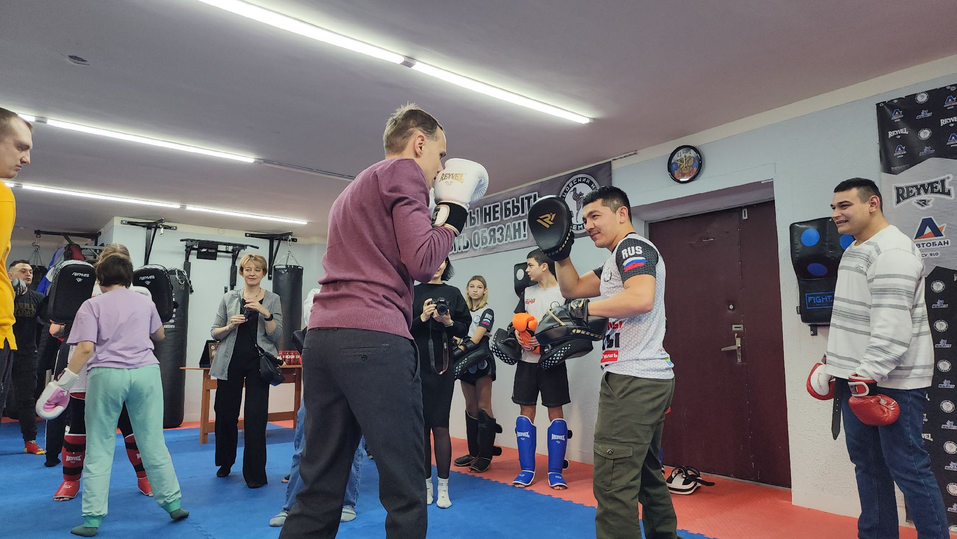 тайский бокс, серпухов, мастер-класс, социальная защита, волонтеры,