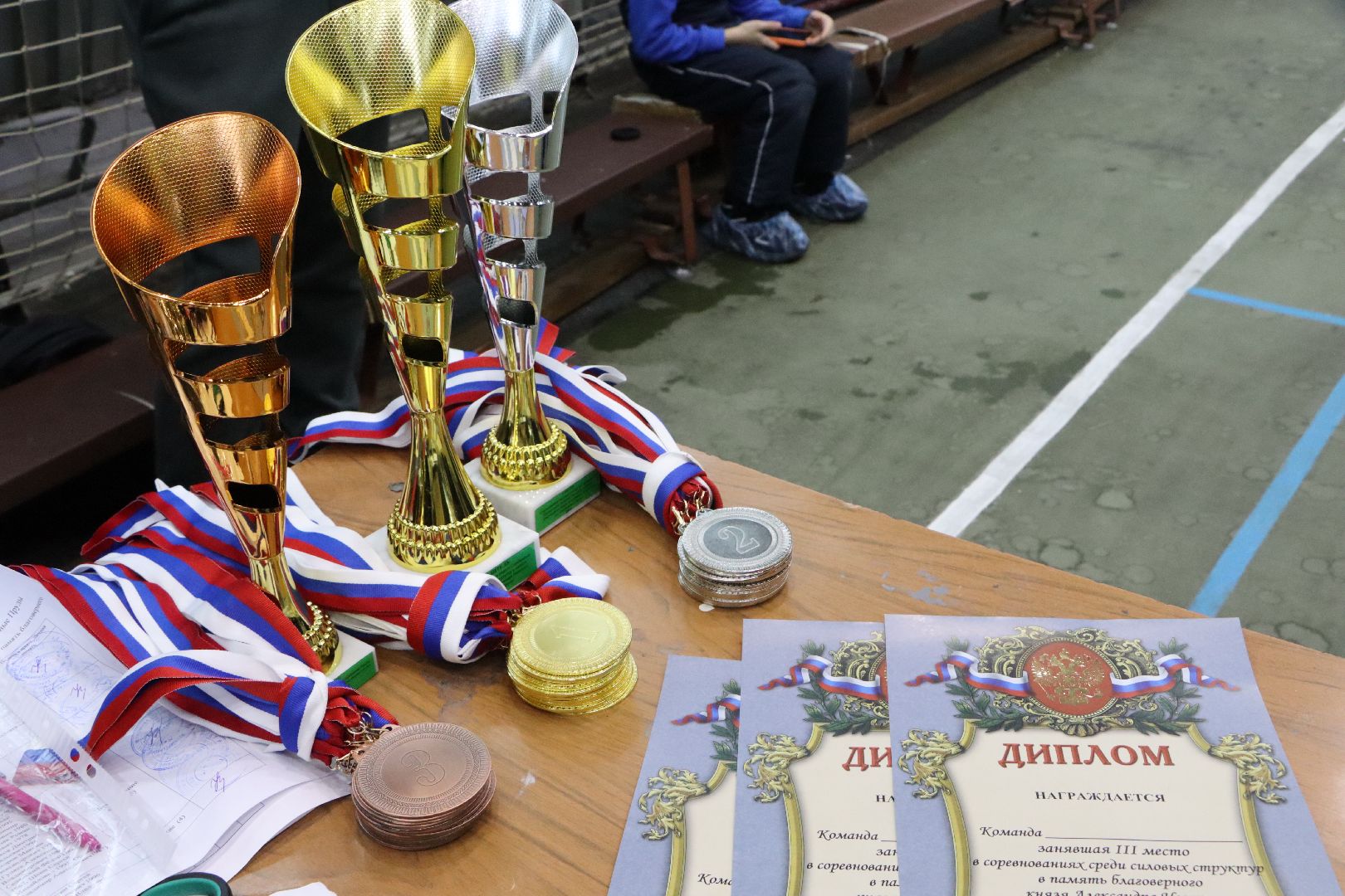 спорт, соревнования, Серебряные Пруды, ФОК имени Фирсова, силовые структуры,